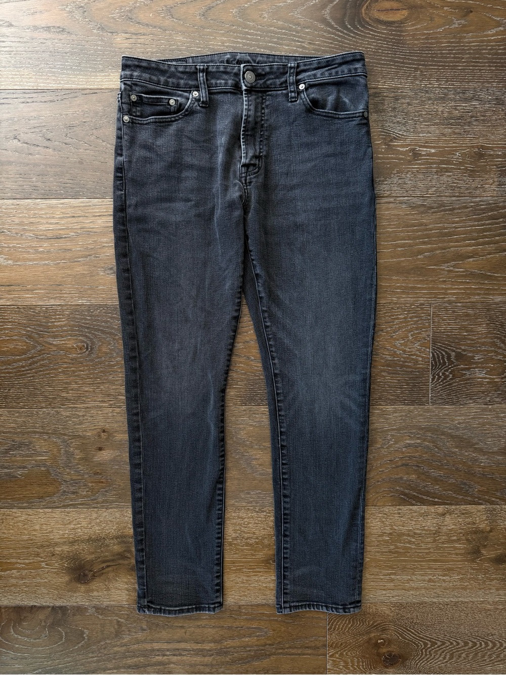 American Eagle Outfitters - Men’s Black Slim Next Level Flex Jeans - 32x30